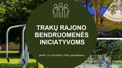 Gauti iniciatyvų, skirtų gyvenamajai aplinkai gerinti, projektų idėjų pasiūlymai