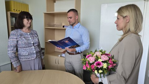 Padėkota Savivaldybės kontrolierei Danutei Juškevičienei