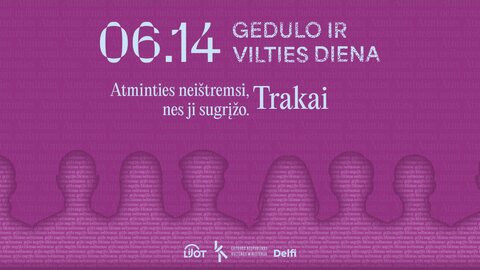 Akcija „Atminties neištremsi“ Trakuose
