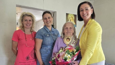 95-metį atšventė Dailyduko II kaimo gyventoja Elena Savickienė