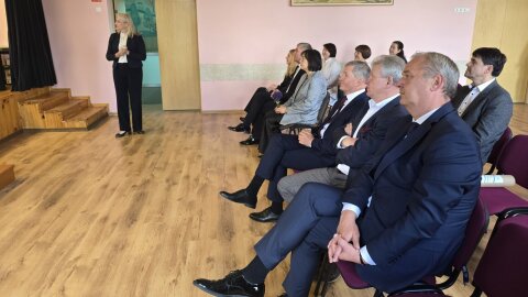 Švietimo, mokslo ir sporto ministrė lankėsi Trakų rajono ugdymo įstaigose