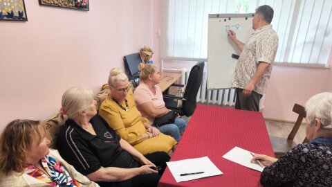 Trakų rajono neįgaliųjų draugija įgyvendina projektą „Asmenų su negalia sveikos gyvensenos ugdymas“