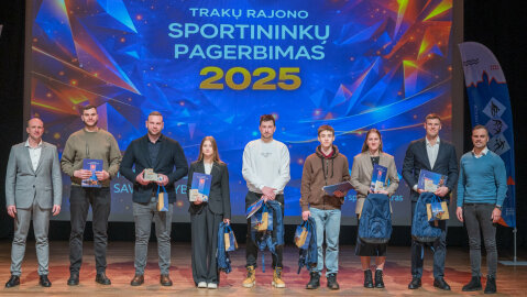 Sporto apdovanojimai Trakuose 