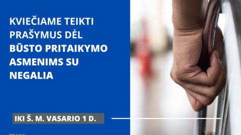 Būsto pritaikymas asmenims su negalia