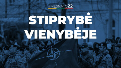 Kovo 29 d. kelsime Lietuvos ir NATO vėliavas