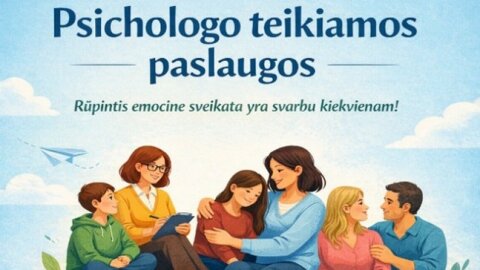 Psichologo paslaugos Trakų rajono paramos šeimai ir vaikams centre