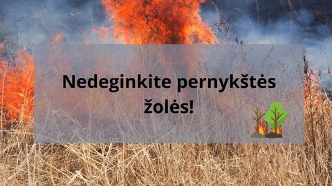 Būkime atsakingi: saugokime gamtą, turtą ir gyvybes 