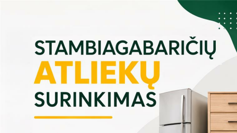 Onuškio seniūnijoje bus surenkamos stambiagabaritės atliekos