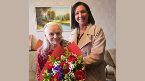 Gerbiama Marija Švediene, su jubiliejumi!