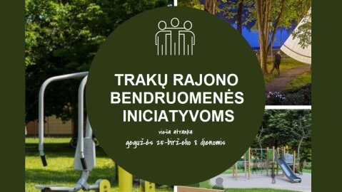 Kviečiame balsuoti už Trakų rajono savivaldybės bendruomenės iniciatyvų projektų idėjų pasiūlymus