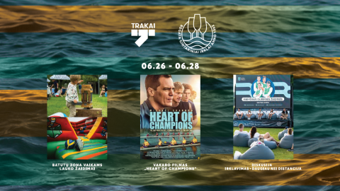 Į Trakus sugrįžta tradicinė tarptautinė „Gintarinių irklų“ regata