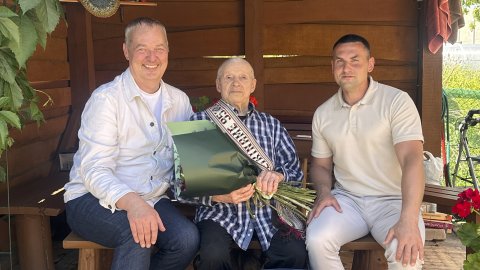 Gerb. Adolf Fridrich Sadovskij, su 95-uoju jubiliejumi!