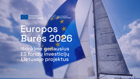 Trakų rajono projektas „Tūkstantmečio mokyklos II“ – konkurse „Europos burės 2026“