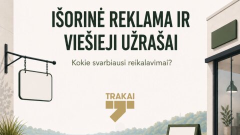  Viešųjų užrašų ir išorinės reklamos kalba: ką būtina žinoti?