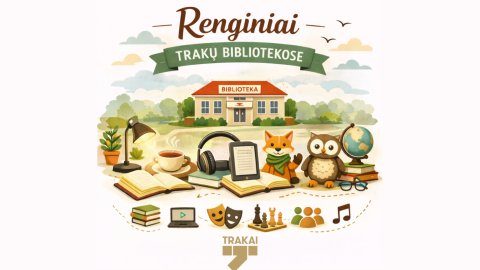 Kviečiame į renginius Trakų rajono bibliotekose