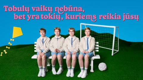 Socialinė kampanija „Tobulų vaikų nebūna“ kviečia atverti širdis ir namus vaikams