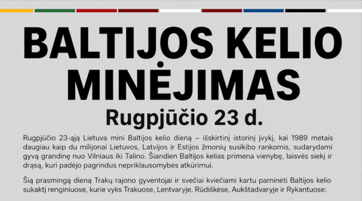 Trakų seniūnijos naujienos