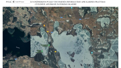 Trakų Galvės ežere vyks karių nardymo pratybos